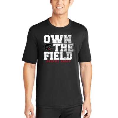 Adult Drifit - Own the Field black shirt Thumbnail