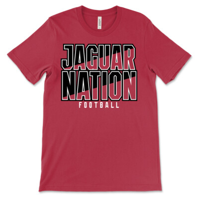 Adult T-Shirt - Jaguar Nation red shirt Thumbnail