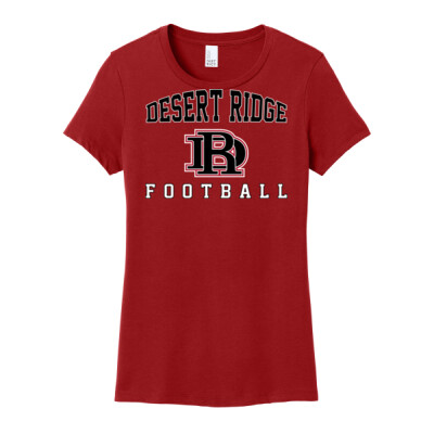 Ladies T-shirt - Desert Ridge Football  Thumbnail