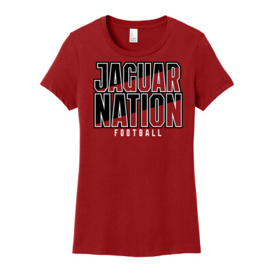 Ladies T-shirt - Jaguar Nation red shirt Thumbnail