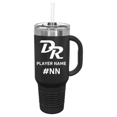 40oz Tumbler with Handle - player name/number optional Thumbnail