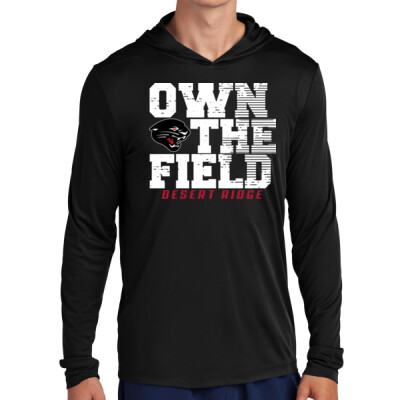 Adult Drifit Long Sleeve Hoodie - Own the Field Thumbnail